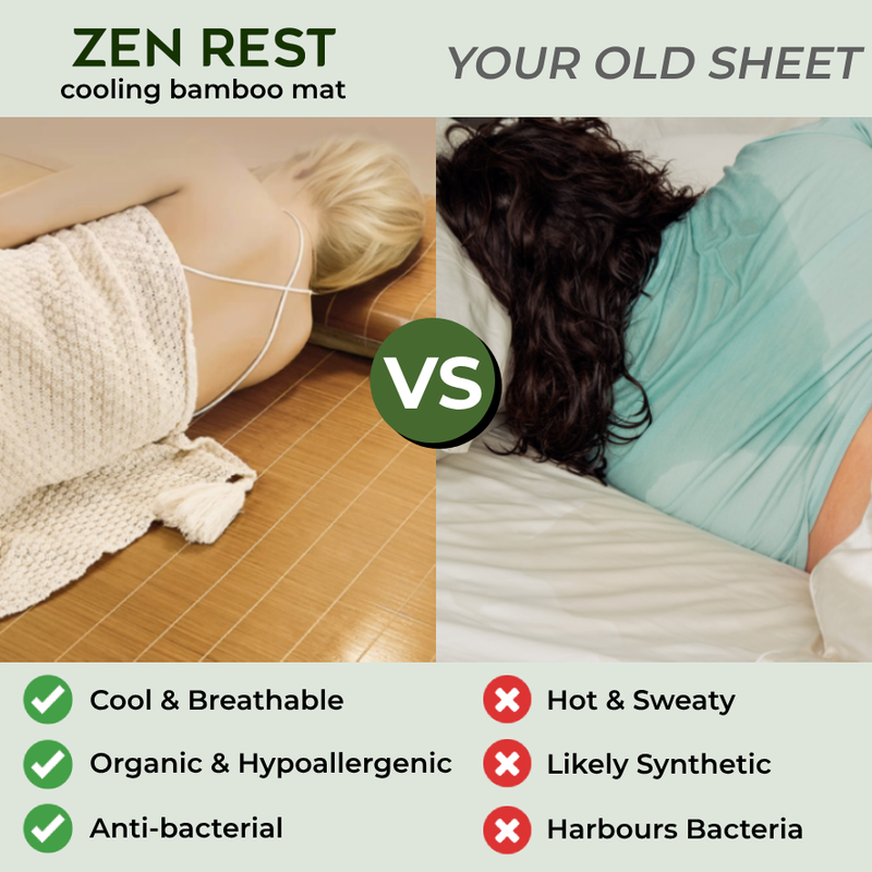 ZEN REST™ Bamboo Cooling Sleep Mat